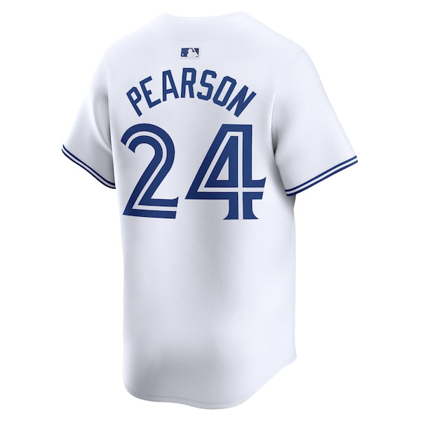 Nate Pearson Toronto Blue Jays Nike Home Limited Player Jersey - White - Image 3