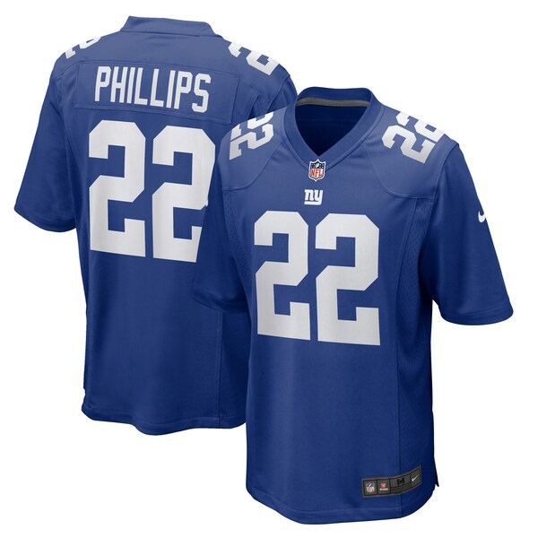 Dru Phillips New York Giants Nike Team Game Jersey - Royal
