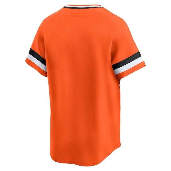 San Francisco Giants Nike Throwback Cooperstown Collection Limited Jersey - Orange - Image 3