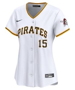 Alternative view of Oneil Cruz Pittsburgh Pirates Nike Women's  Home Limited Player Jersey - White