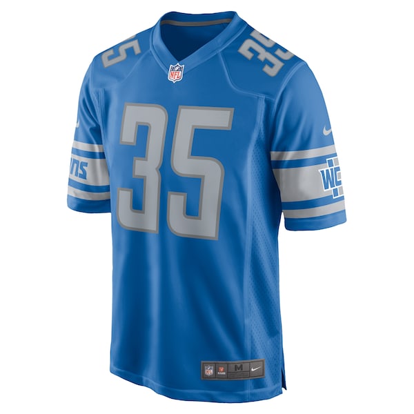 Mohamed Ibrahim Detroit Lions Nike Game Jersey - Blue - Image 2
