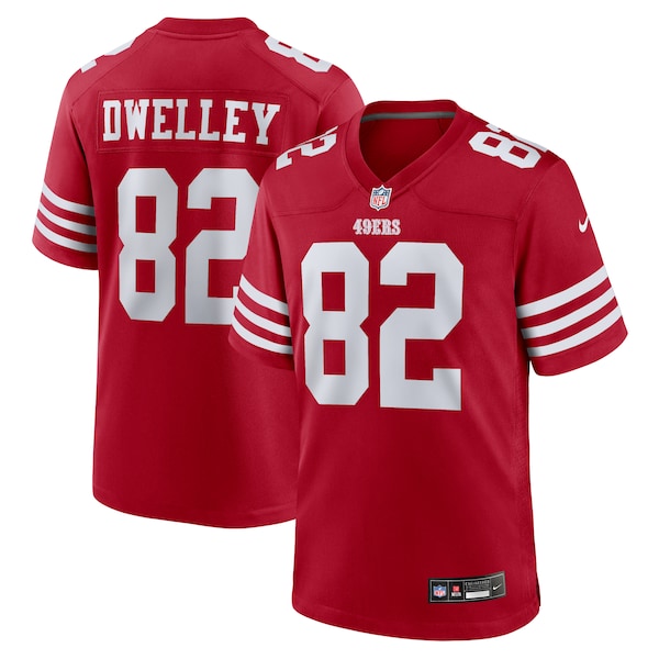 Ross Dwelley San Francisco 49ers Nike Team Game Jersey - Scarlet