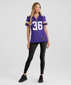 Alternative view of NaJee Thompson Minnesota Vikings Nike Women's  Game Jersey -  Purple