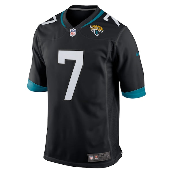 Byron Leftwich Jacksonville Jaguars Nike Alternate Retired Player Game Jersey - Black - Image 2