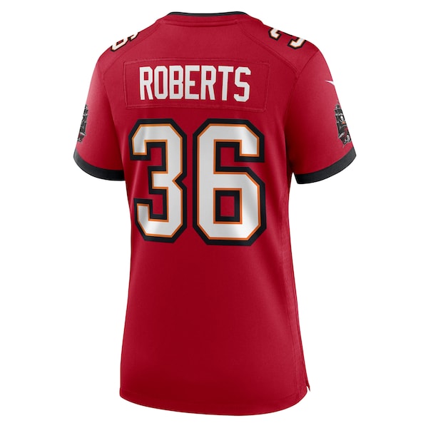 J. J. Roberts Tampa Bay Buccaneers Nike Women's Team Game Jersey - Red - Image 3