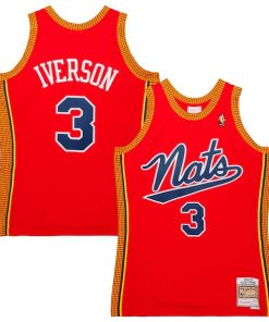 Allen Iverson Philadelphia 76ers  2004/05 Hardwood Classics Swingman Jersey - Red