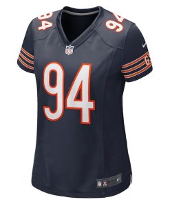 Alternative view of Rasheem Green Chicago Bears Nike Women's Game Jersey - Navy