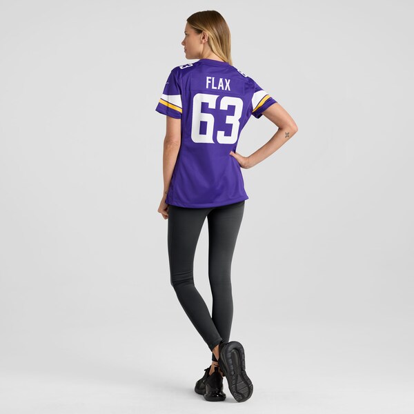 Jeremy Flax Minnesota Vikings Nike Women's Game Jersey - Purple - Image 5