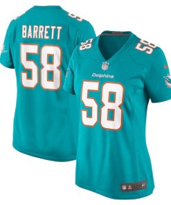 Shaquil Barrett Miami Dolphins Nike Women's  Game Jersey -  Aqua
