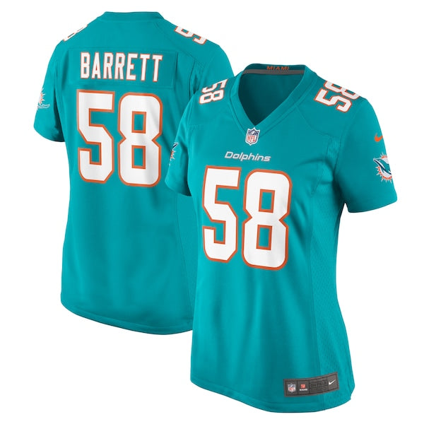Shaquil Barrett Miami Dolphins Nike Women's Game Jersey - Aqua