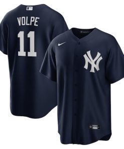 Anthony Volpe New York Yankees Nike Big & Tall Alternate Replica Player Jersey - Navy