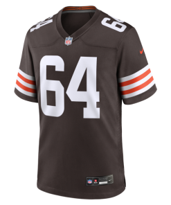 Alternative view of Thayer Munford Cleveland Browns Nike Team Game Jersey -  Brown