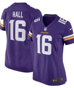 Jaren Hall Minnesota Vikings Nike Women's  Game Jersey -  Purple