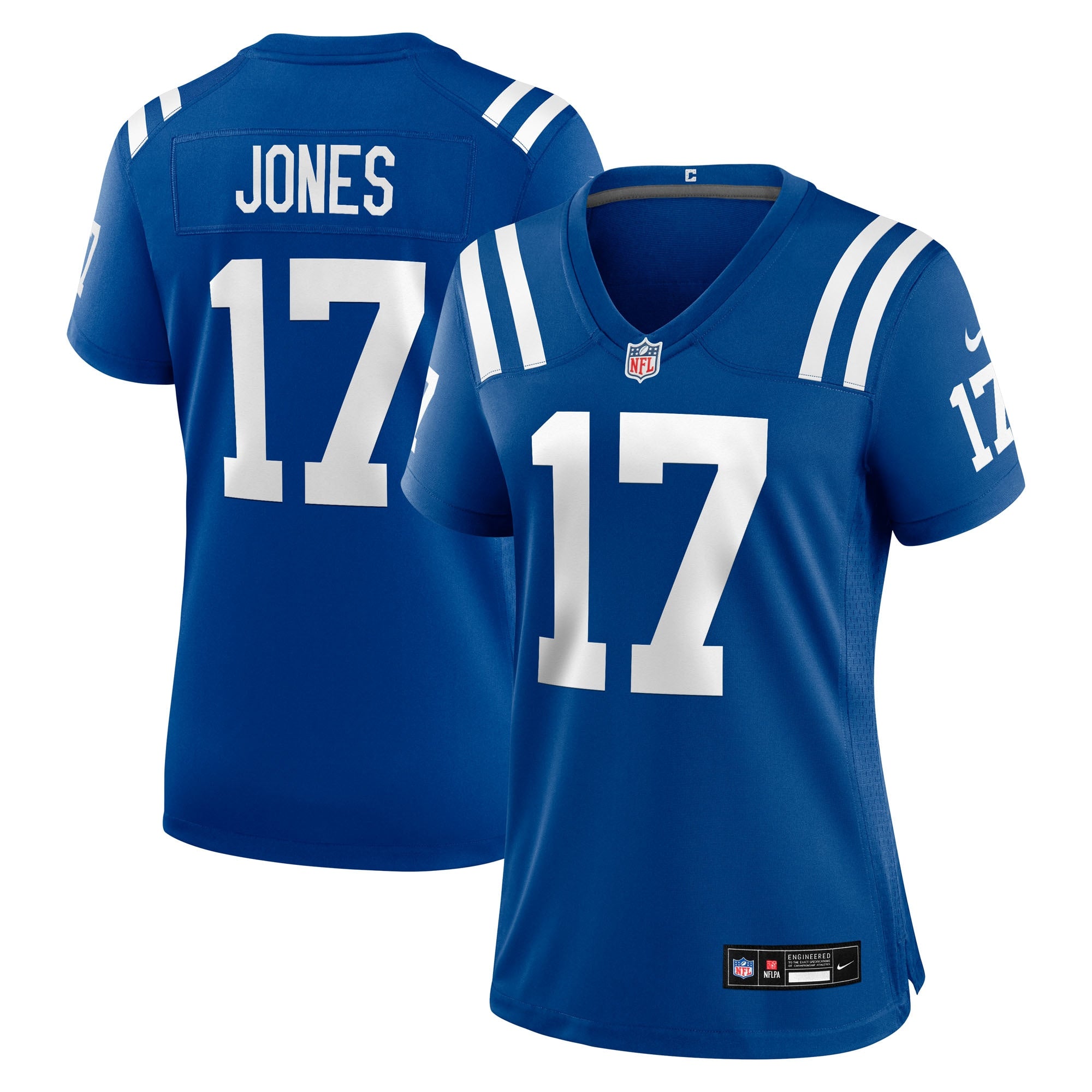 Daniel Jones Indianapolis Colts Nike Women's Alternate 2 Indiana Nights Game Jersey - Heather Royal/Royal - Image 5