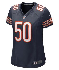 Alternative view of Deslin Alexandre Chicago Bears Nike Women's Team Game Jersey -  Navy