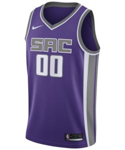 Alternative view of Sacramento Kings Nike 2020/21 Swingman Custom Jersey - Icon Edition - Purple