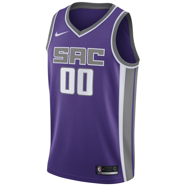 Sacramento Kings Nike 2020/21 Swingman Custom Jersey - Icon Edition - Purple - Image 2