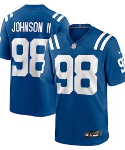 Eric Johnson II Indianapolis Colts Nike Team Game Jersey -  Royal