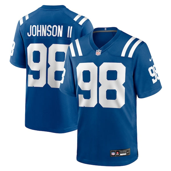 Eric Johnson II Indianapolis Colts Nike Team Game Jersey - Royal