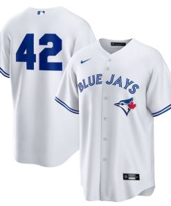 Toronto Blue Jays Nike Home  2025 Jackie Robinson Day Replica Jersey - White
