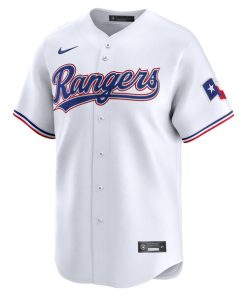 Alternative view of Ezequiel Duran Texas Rangers Nike Alternate Limited Player Jersey - White