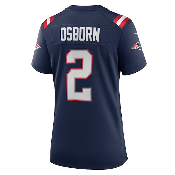 K.J. Osborn New England Patriots Nike Women's Game Jersey - Navy - Image 7