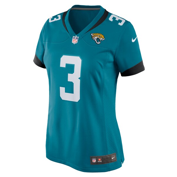 C.J. Beathard Jacksonville Jaguars Nike Women's Game Jersey - Teal - Image 2