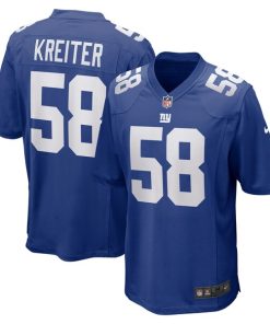 Casey Kreiter New York Giants Nike Game Jersey - Royal
