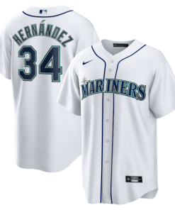 Felix Hernandez Seattle Mariners Nike Home Retired Player Replica Jersey - White