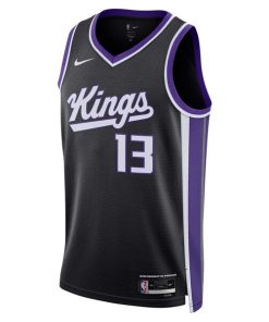 Alternative view of Keegan Murray Sacramento Kings Nike Unisex Swingman Jersey - Icon Edition - Black