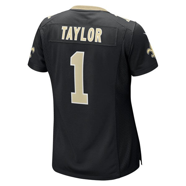Alontae Taylor New Orleans Saints Nike Women's Team Game Jersey - Black - Image 4