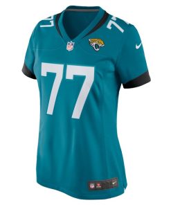 Alternative view of Anton Harrison Jacksonville Jaguars Nike Women's Team Game Jersey -  Teal