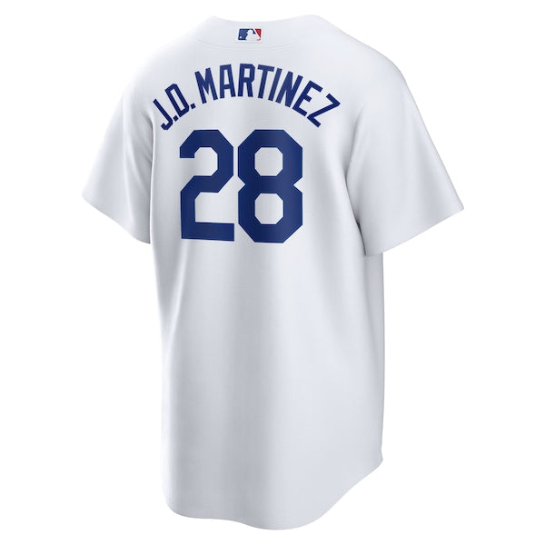 J.D. Martinez Los Angeles Dodgers Nike Home Replica Jersey - White - Image 3