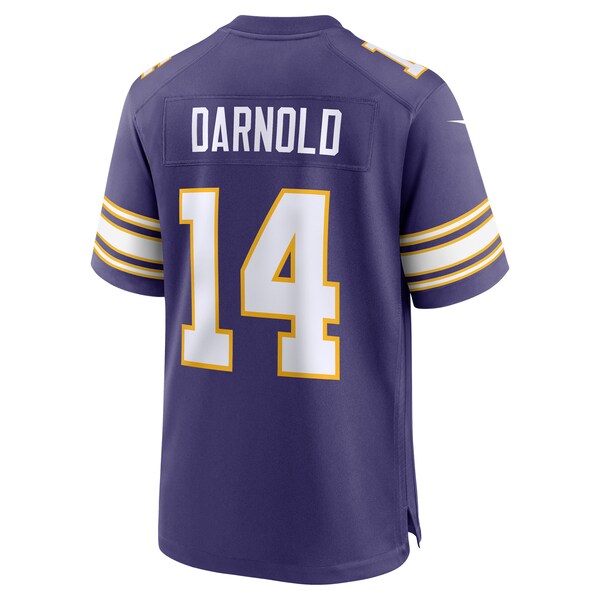 Sam Darnold Minnesota Vikings Nike Alternate Game Jersey - Purple - Image 3