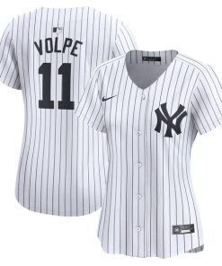 Anthony Volpe New York Yankees Nike Women's Home Limited Player Jersey - White
