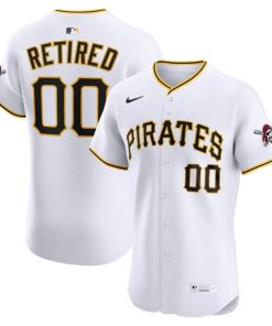 Pittsburgh Pirates Nike  Home Elite Pick-A-Player Retired Roster Jersey - White