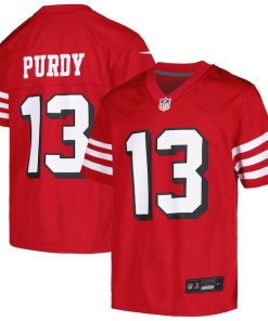 Brock Purdy San Francisco 49ers Nike Youth Game Jersey - Scarlet
