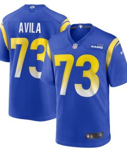Steve Avila Los Angeles Rams Nike Home Game Jersey - Royal