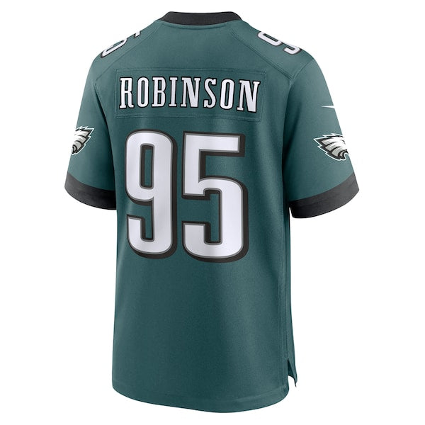 Ty Robinson Philadelphia Eagles Nike Team Game Jersey - Midnight Green - Image 3