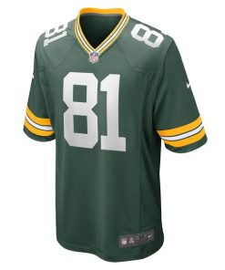 Alternative view of Ben Sims Green Bay Packers Nike Team Game Jersey -  Green