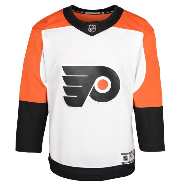 Philadelphia Flyers Youth Away Premier Jersey - White - Image 3