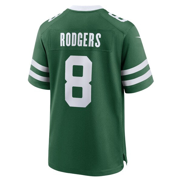 Aaron Rodgers New York Jets Nike Game Jersey - Legacy Green - Image 4