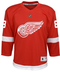 Alternative view of Patrick Kane Detroit Red Wings Youth Home Replica Player Jersey - Red