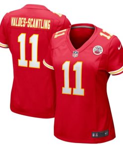 Marquez Valdes-Scantling Kansas City Chiefs Nike Women's Game Jersey - Red
