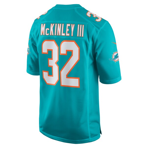 Verone McKinley III Miami Dolphins Nike Game Player Jersey - Aqua - Image 3
