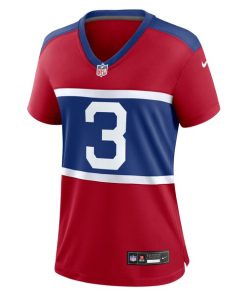 Alternative view of Deonte Banks New York Giants Nike Women's Alternate Player Game Jersey - Century Red