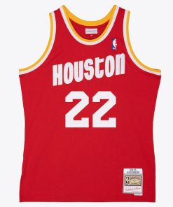 Clyde Drexler Houston Rockets  1994/95 Swingman Jersey - Red