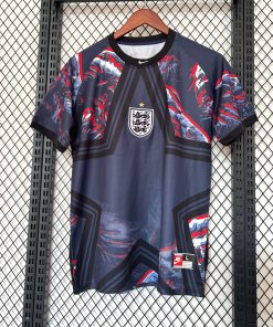 Alternative view of England National Team Nike 2026 Away Jersey - Dark Blue / Black