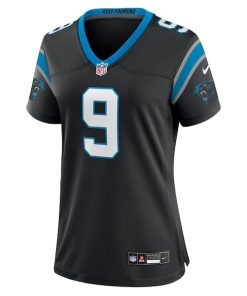 Alternative view of Bryce Young Carolina Panthers Nike Women's Team Game Jersey - Black