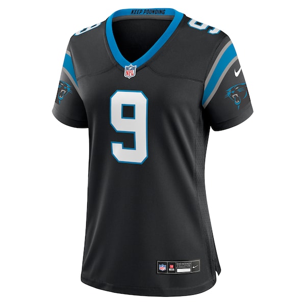 Bryce Young Carolina Panthers Nike Women's Team Game Jersey - Black - Image 2